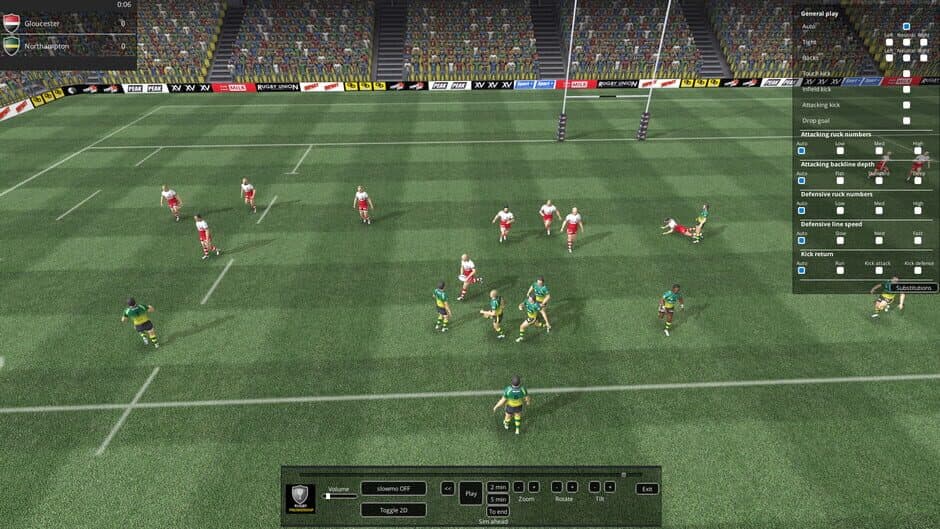 Скриншот 3 из National Rugby Manager: European Rugby Pack