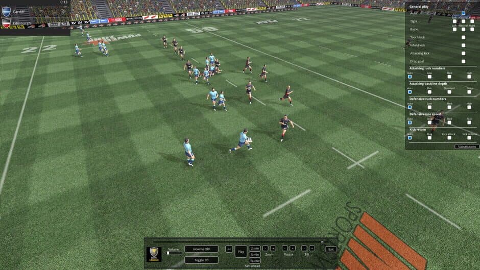 Скриншот 8 из National Rugby Manager: European Rugby Pack
