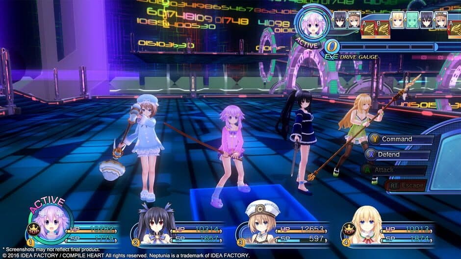 Скриншот 1 из Megadimension Neptunia VII: Nightwear Pack