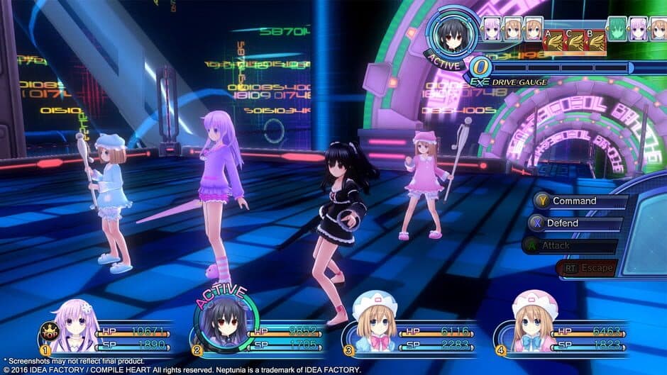 Скриншот 3 из Megadimension Neptunia VII: Nightwear Pack