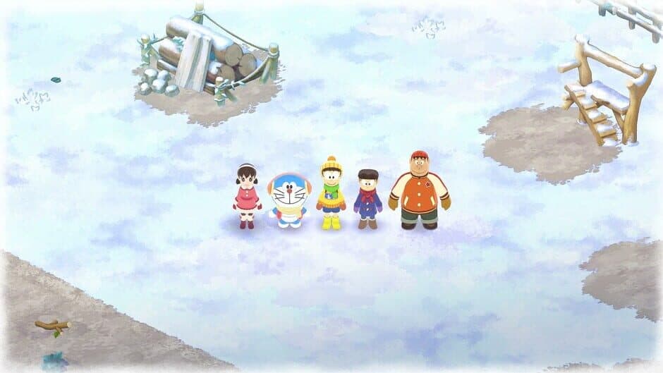 Скриншот 2 из Doraemon Story of Season: Friends of the Great Kingdom - Winter Tales