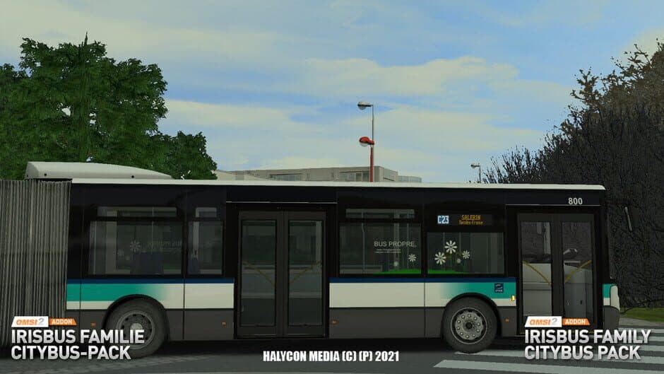 Скриншот 3 из OMSI 2: Irisbus Familie - Citybus Pack