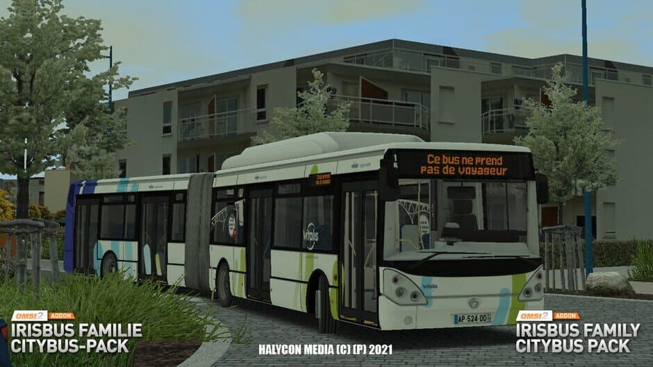 Скриншот 12 из OMSI 2: Irisbus Familie - Citybus Pack