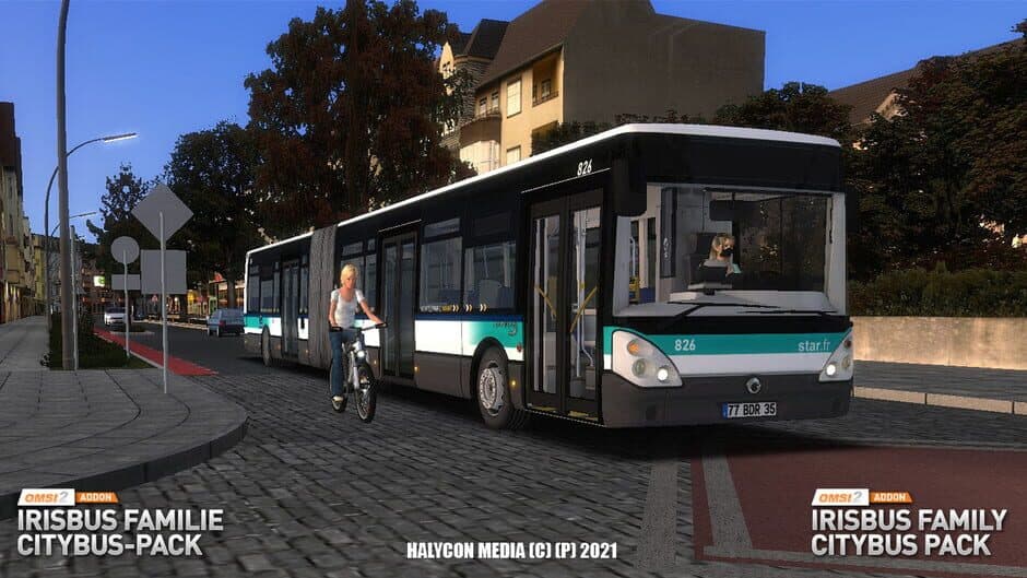 Скриншот 10 из OMSI 2: Irisbus Familie - Citybus Pack