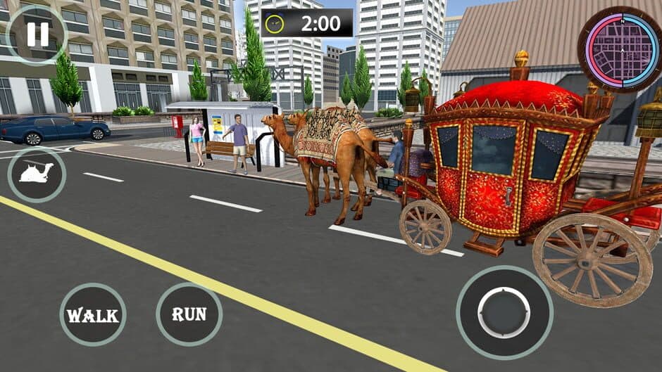 Скриншот 1 из Passenger Camel Taxi Driving