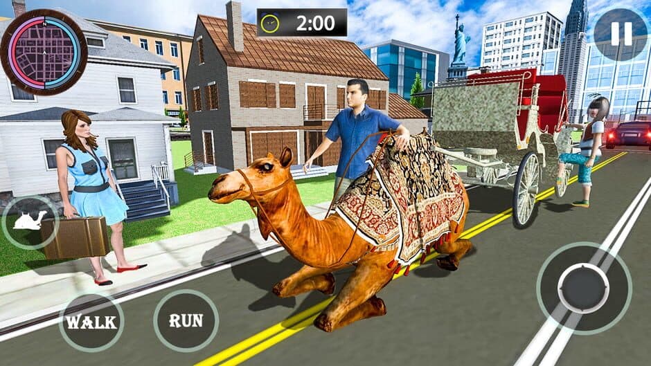Скриншот 3 из Passenger Camel Taxi Driving