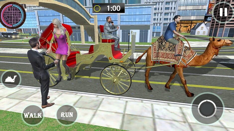 Скриншот 4 из Passenger Camel Taxi Driving