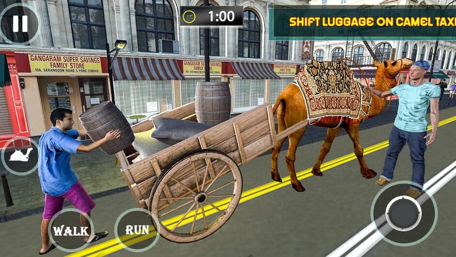 Скриншот 5 из Passenger Camel Taxi Driving