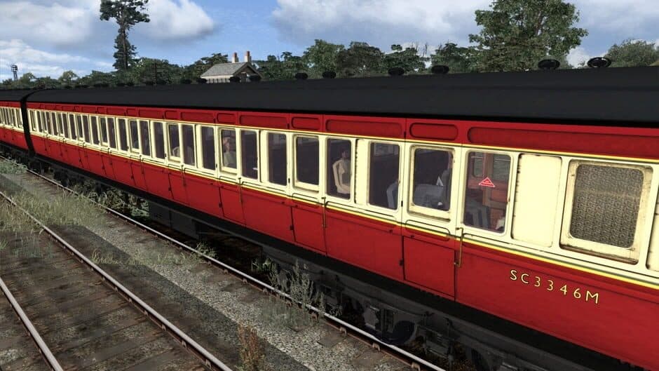 Скриншот 2 из TS Marketplace: Caledonian Railway 65ft Grampian BR Crimson & Cream Coach Pack Add-On