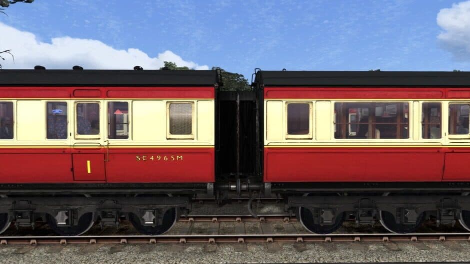 Скриншот 7 из TS Marketplace: Caledonian Railway 65ft Grampian BR Crimson & Cream Coach Pack Add-On