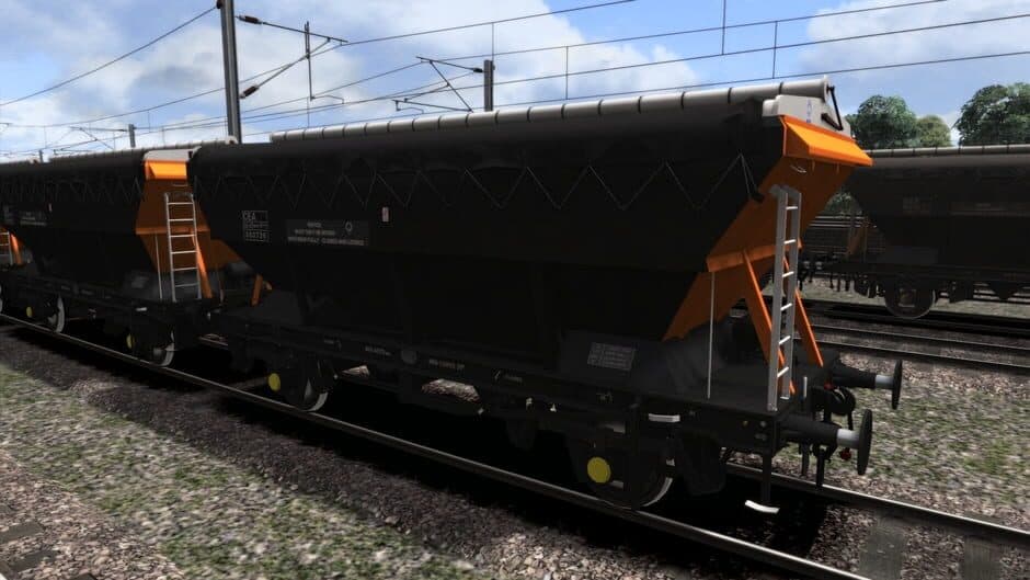 Скриншот 5 из TS Marketplace: Loadhaul CEA Covered Hopper Wagon Pack