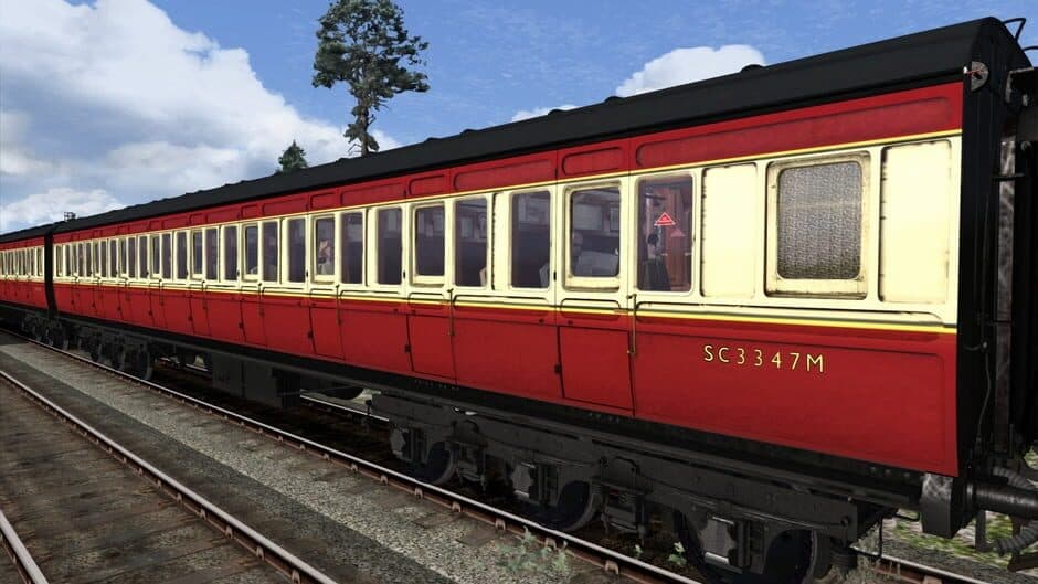Скриншот 3 из TS Marketplace: Caledonian Railway 65ft Grampian BR Crimson & Cream Coach Pack Add-On