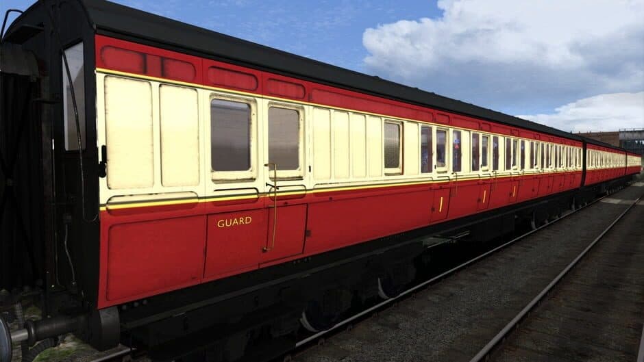 Скриншот 6 из TS Marketplace: Caledonian Railway 65ft Grampian BR Crimson & Cream Coach Pack Add-On