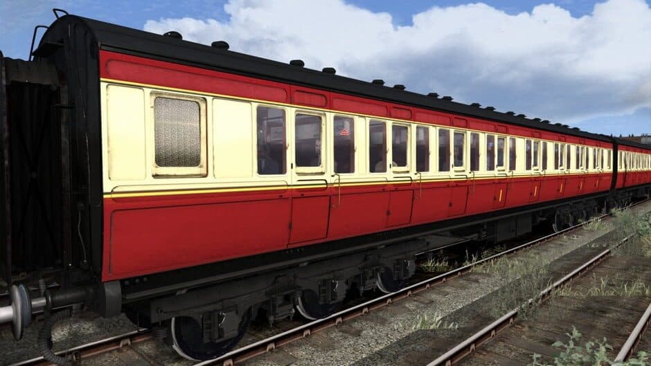 Скриншот 4 из TS Marketplace: Caledonian Railway 65ft Grampian BR Crimson & Cream Coach Pack Add-On
