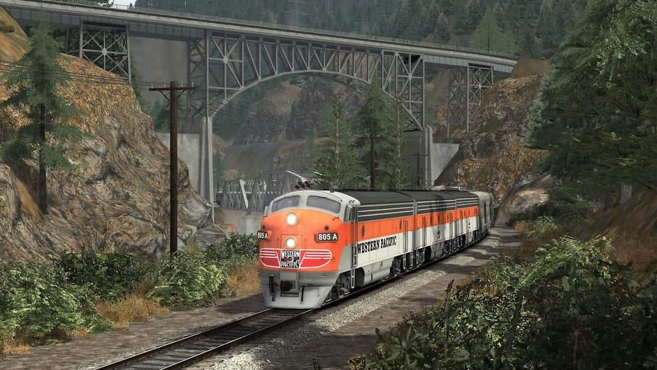 Скриншот 3 из TS Marketplace: Feather River Canyon Scenario Pack 02