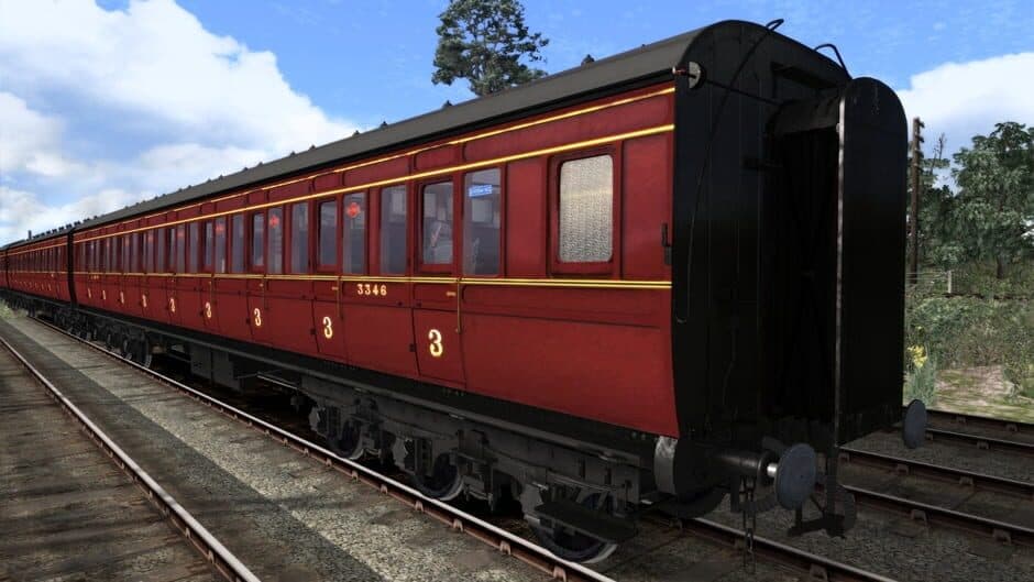 Скриншот 1 из TS Marketplace: Caledonian Railway 65ft Grampian LMS Period 3 Coach Pack