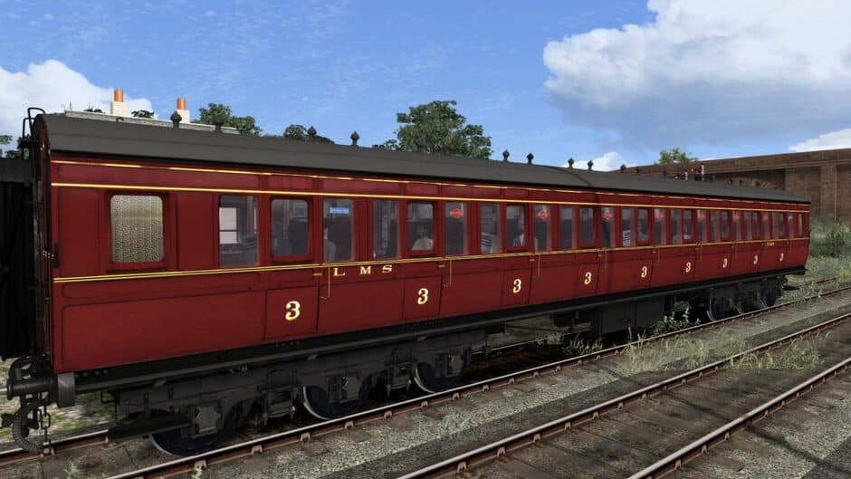 Скриншот 2 из TS Marketplace: Caledonian Railway 65ft Grampian LMS Period 3 Coach Pack