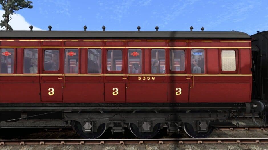 Скриншот 3 из TS Marketplace: Caledonian Railway 65ft Grampian LMS Period 3 Coach Pack