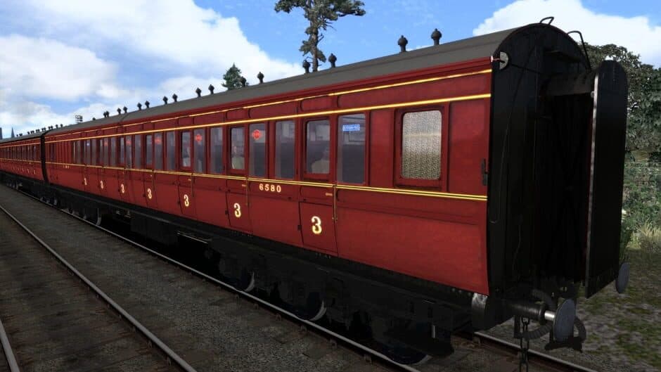 Скриншот 5 из TS Marketplace: Caledonian Railway 65ft Grampian LMS Period 3 Coach Pack