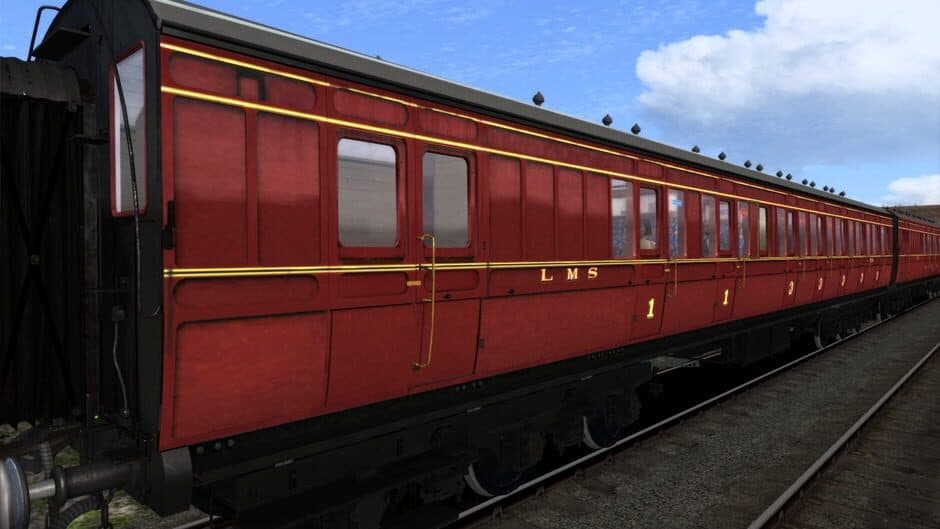 Скриншот 4 из TS Marketplace: Caledonian Railway 65ft Grampian LMS Period 3 Coach Pack