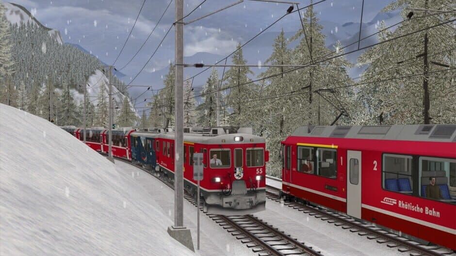 Скриншот 5 из TS Marketplace: Bernina Line Scenario Pack 01