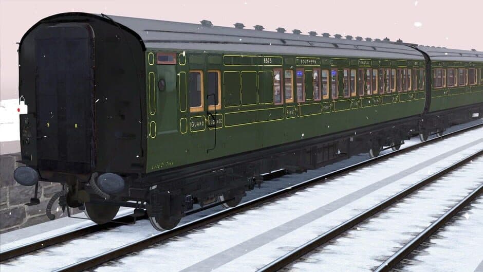 Скриншот 1 из TS Marketplace: Maunsell 59ft Low Window Corridor Coach Pack Southern Olive Green