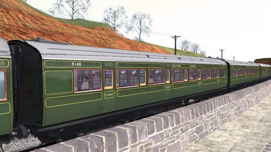 Скриншот 3 из TS Marketplace: Maunsell 59ft Low Window Corridor Coach Pack Southern Olive Green