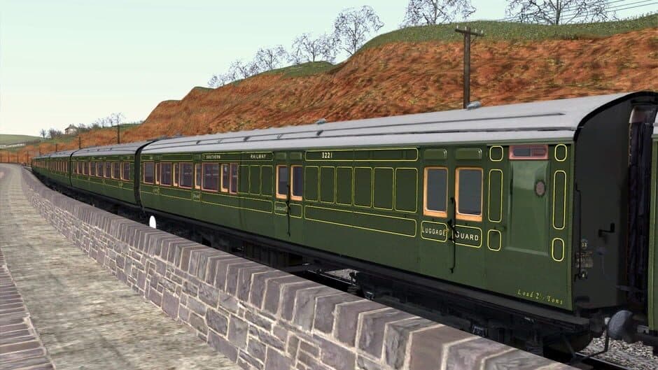 Скриншот 7 из TS Marketplace: Maunsell 59ft Low Window Corridor Coach Pack Southern Olive Green