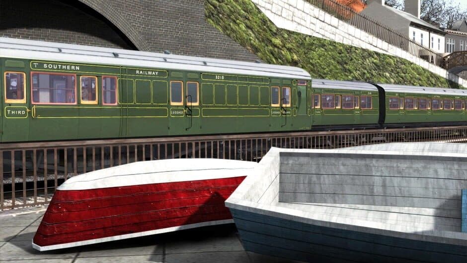 Скриншот 5 из TS Marketplace: Maunsell 59ft Low Window Corridor Coach Pack Southern Olive Green