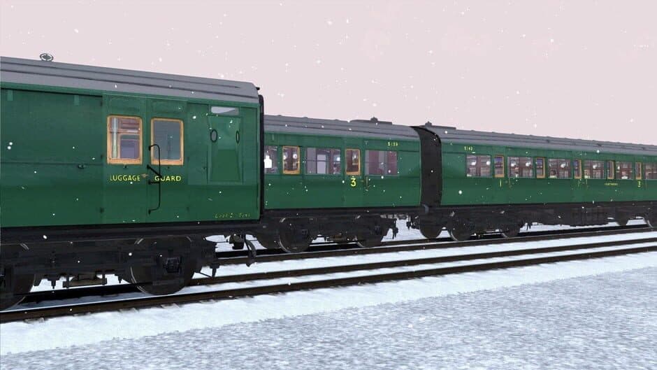 Скриншот 3 из TS Marketplace: Maunsell 59ft Low Window Corridor Coach Pack Southern Malachite Green