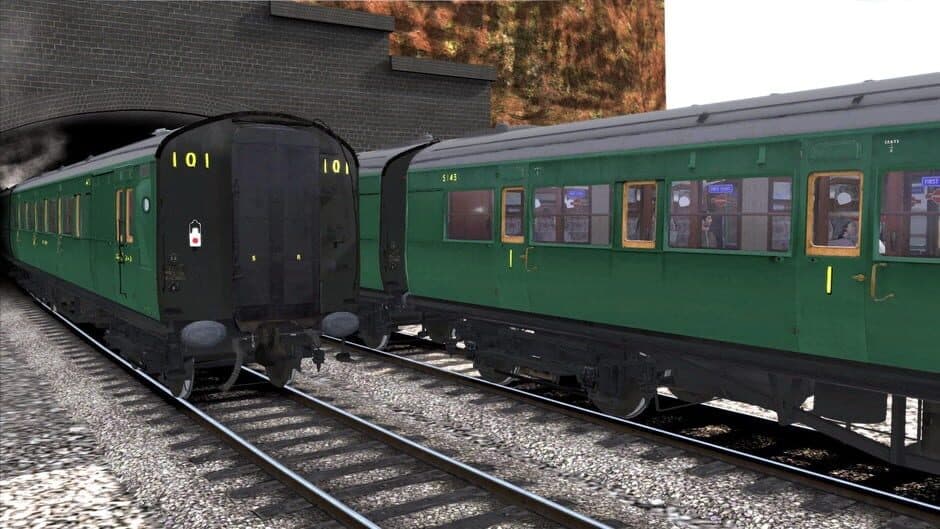 Скриншот 7 из TS Marketplace: Maunsell 59ft Low Window Corridor Coach Pack Southern Malachite Green