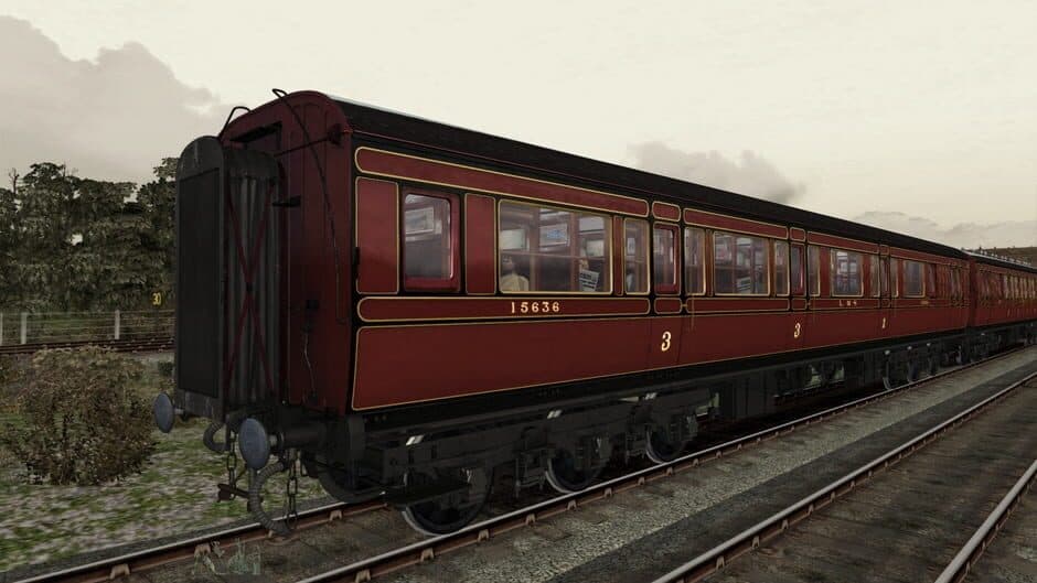Скриншот 4 из TS Marketplace: Caledonian Railway 65ft Grampian LMS Period 1 Coach Pack