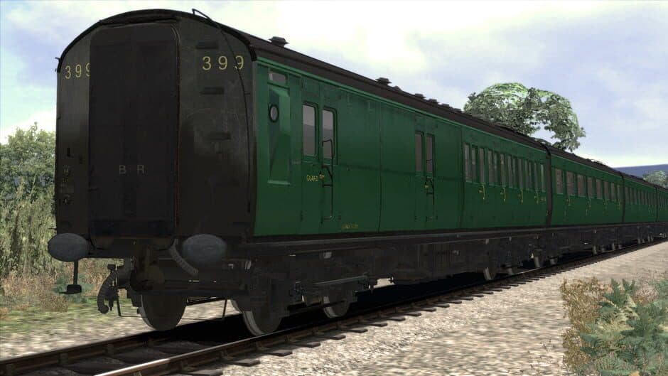 Скриншот 3 из TS Marketplace: Maunsell 59ft Low Window Corridor Coach Pack BR Green