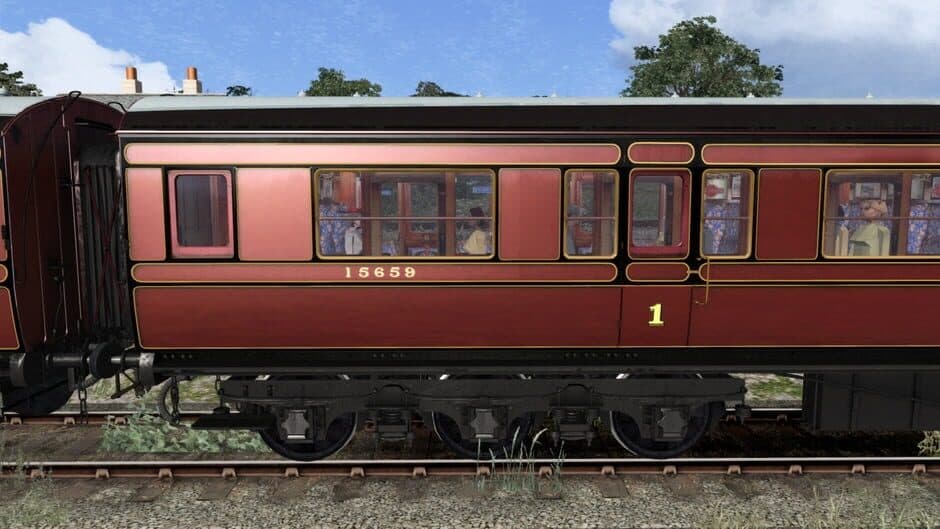 Скриншот 3 из TS Marketplace: Caledonian Railway 65ft Grampian LMS Period 1 Coach Pack