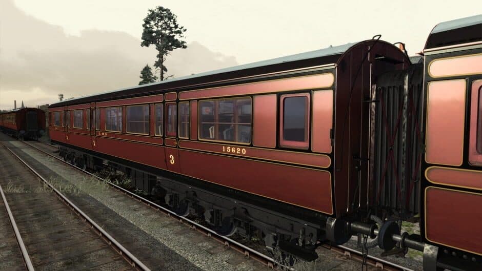 Скриншот 6 из TS Marketplace: Caledonian Railway 65ft Grampian LMS Period 1 Coach Pack