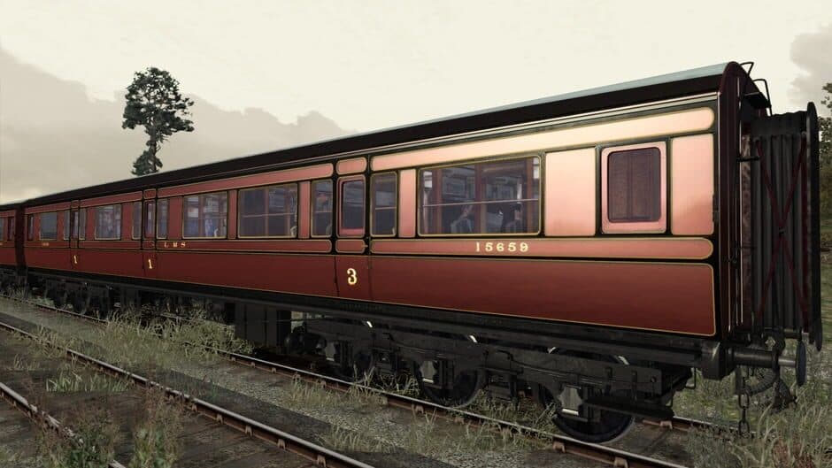 Скриншот 7 из TS Marketplace: Caledonian Railway 65ft Grampian LMS Period 1 Coach Pack