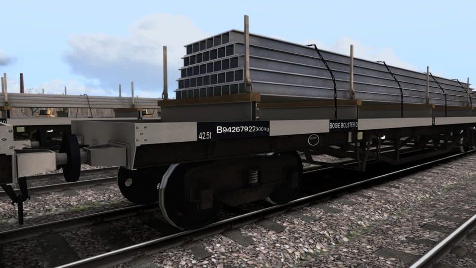 Скриншот 1 из TS Marketplace: BDO 60T Unfitted Bogie Bolster Wagon Pack