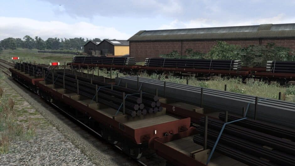 Скриншот 3 из TS Marketplace: BDA 80t Bogie Bolster Wagon Pack