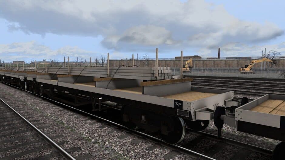 Скриншот 4 из TS Marketplace: BDO 60T Unfitted Bogie Bolster Wagon Pack