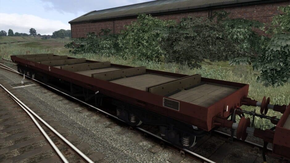 Скриншот 5 из TS Marketplace: BDA 80t Bogie Bolster Wagon Pack