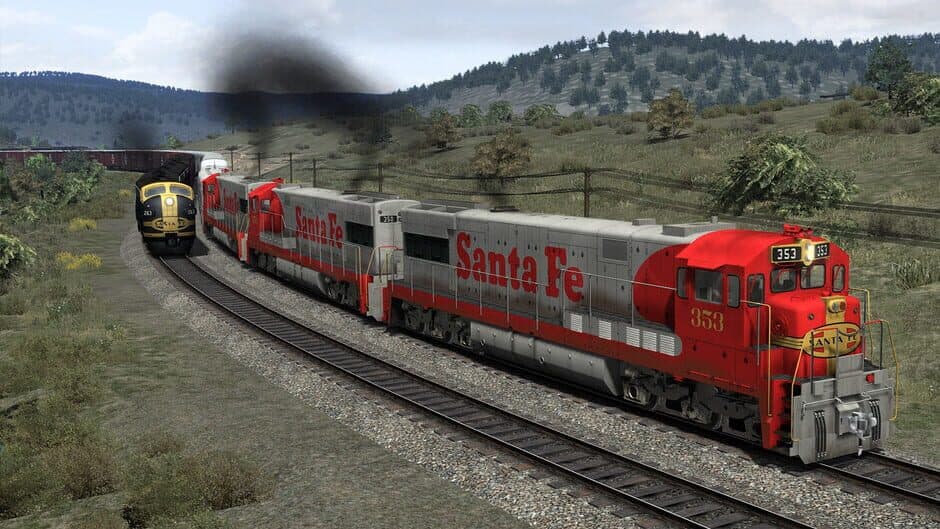 Скриншот 6 из Train Simulator Classic: Santa Fe Classic Pack 01