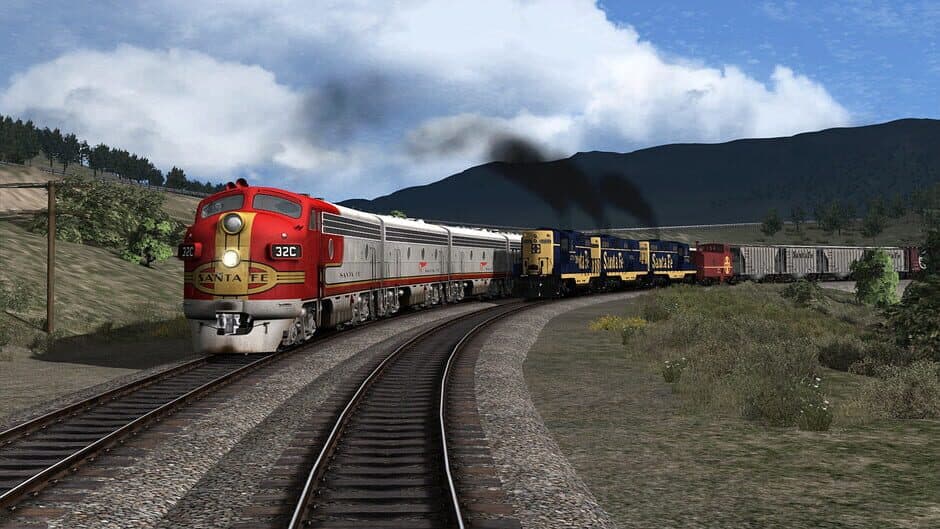 Скриншот 1 из Train Simulator Classic: Santa Fe Classic Pack 01