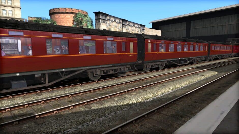 Скриншот 2 из TS Marketplace: LMS P1&P2 BR Maroon Coach Pack Add-On