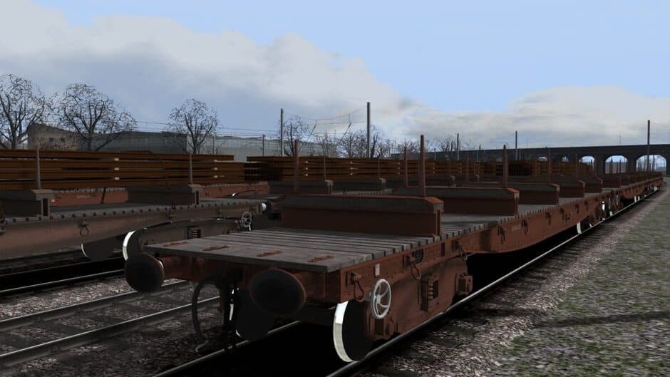 Скриншот 1 из TS Marketplace: BRV 50T BORAIL EB/EC Wagons Pack