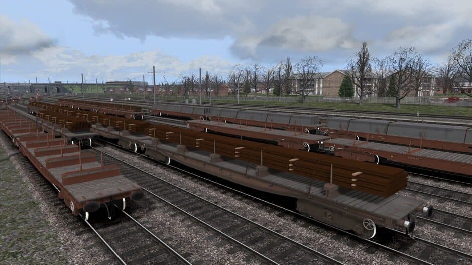 Скриншот 2 из TS Marketplace: BRV 50T BORAIL EB/EC Wagons Pack