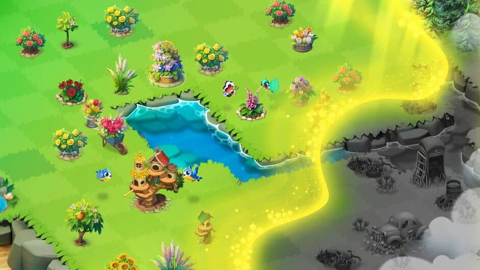 Скриншот 2 из Merge Gardens