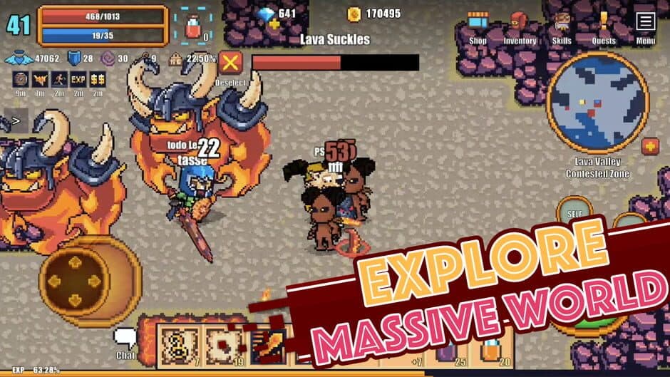 Скриншот 5 из Pixel Knights Online