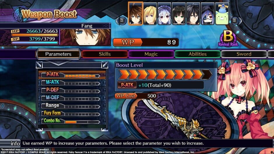 Скриншот 5 из Fairy Fencer F: Advent Dark Force DLC Bundle