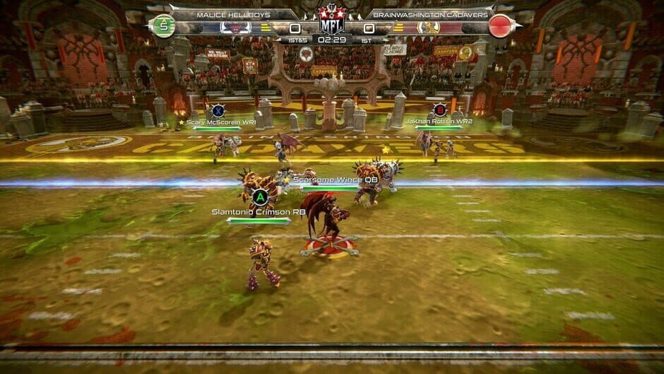 Скриншот 3 из Mutant Football League: Brainwashington Cadavers
