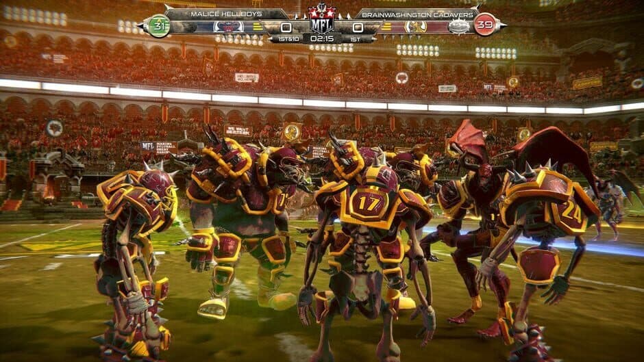 Скриншот 5 из Mutant Football League: Brainwashington Cadavers